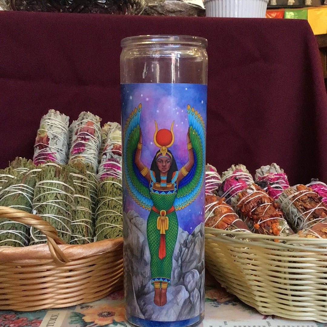 Isis Over Castle Crags Candle