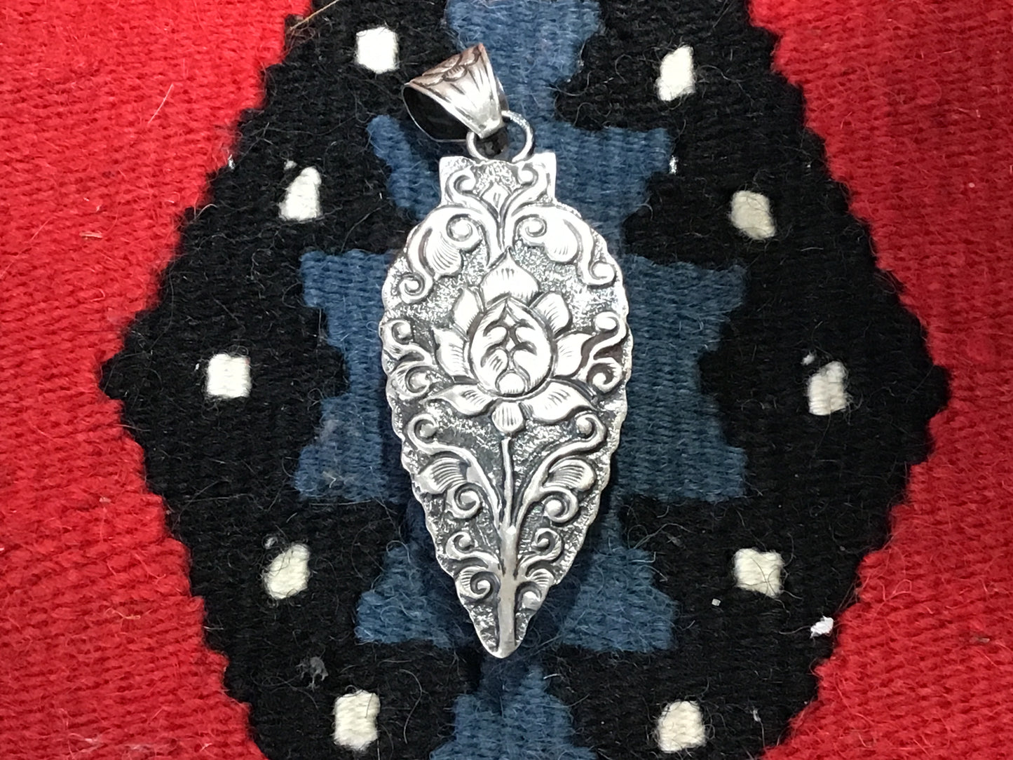 Tibetan Labradorite & Rainbow Moonstone Pendant