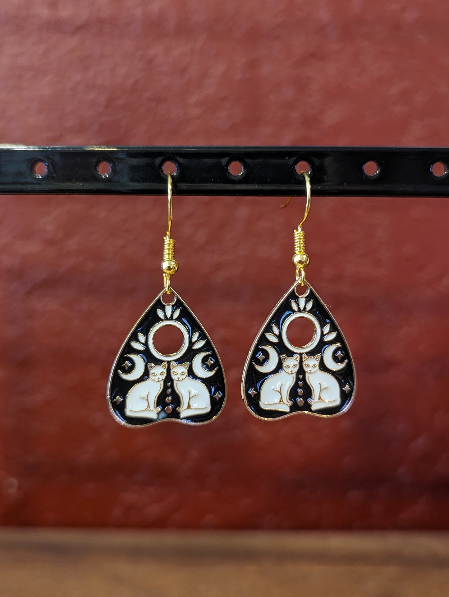 Cat Planchette Earrings