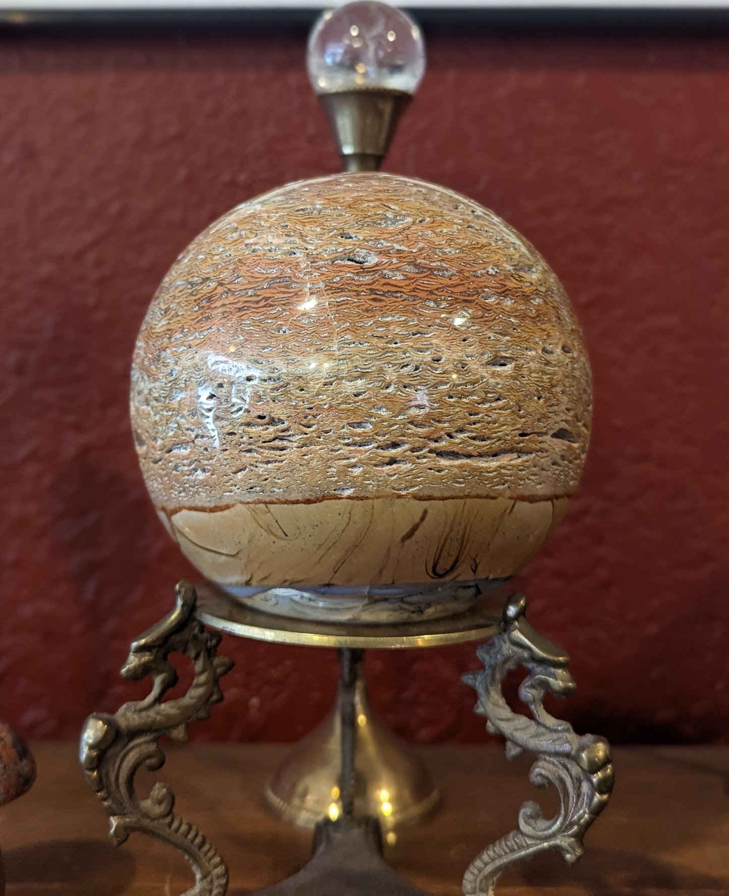 Brachiated Polychronic Jasper Sphere