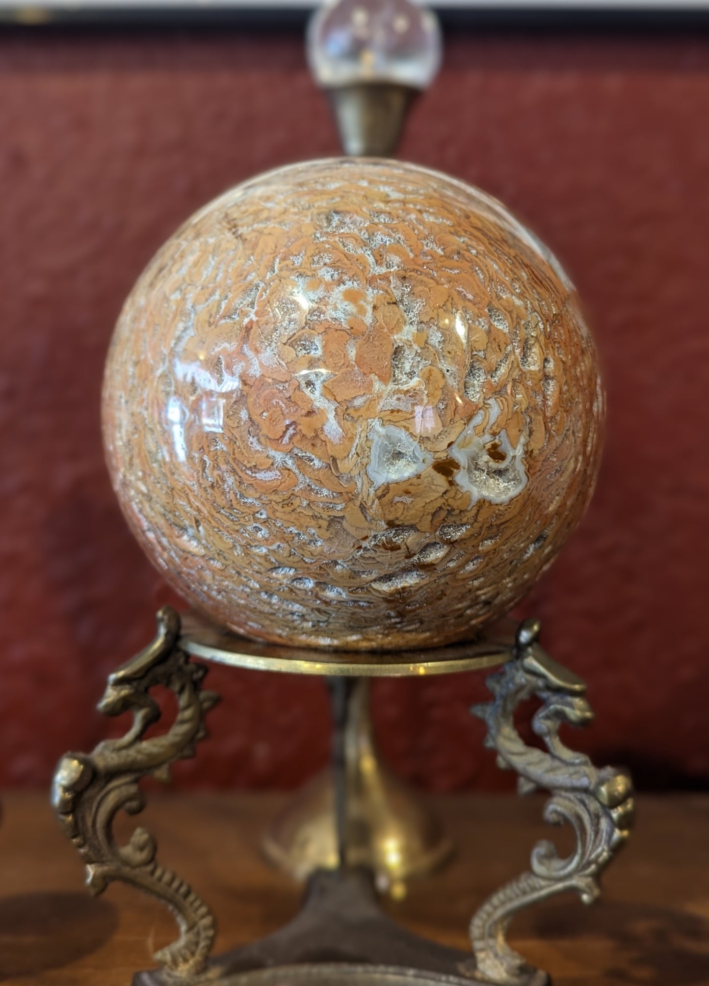 Brachiated Polychronic Jasper Sphere