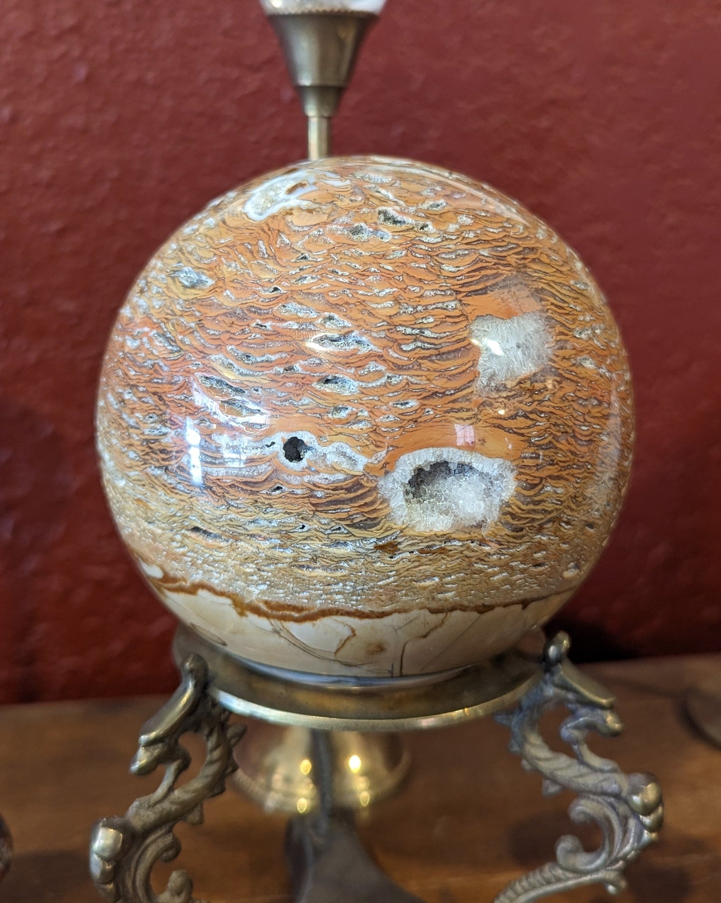 Brachiated Polychronic Jasper Sphere