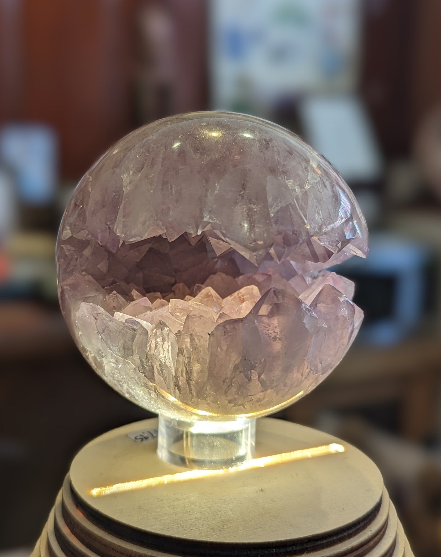 Amethyst Open Sphere
