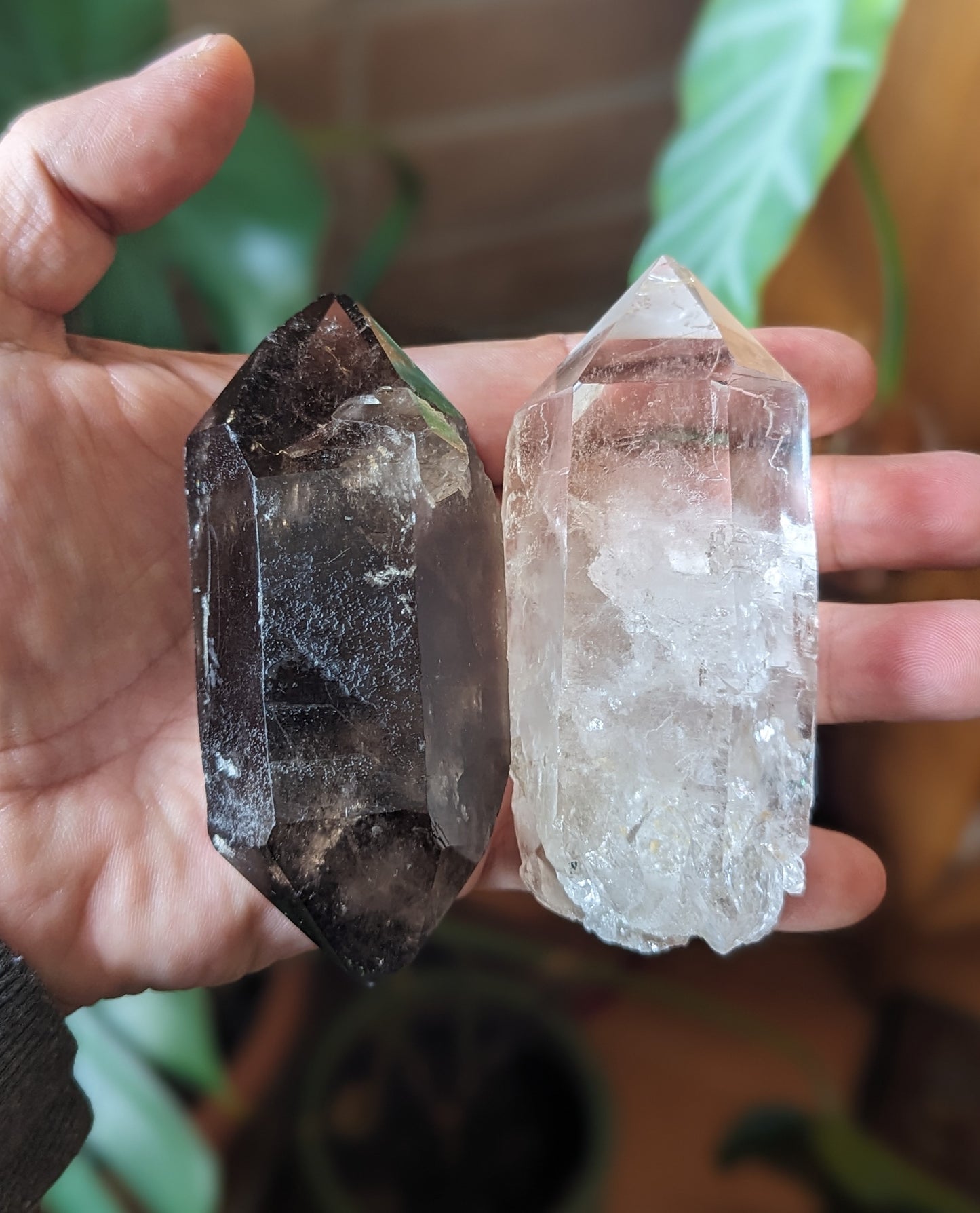 Yin Yang Quartz Pair