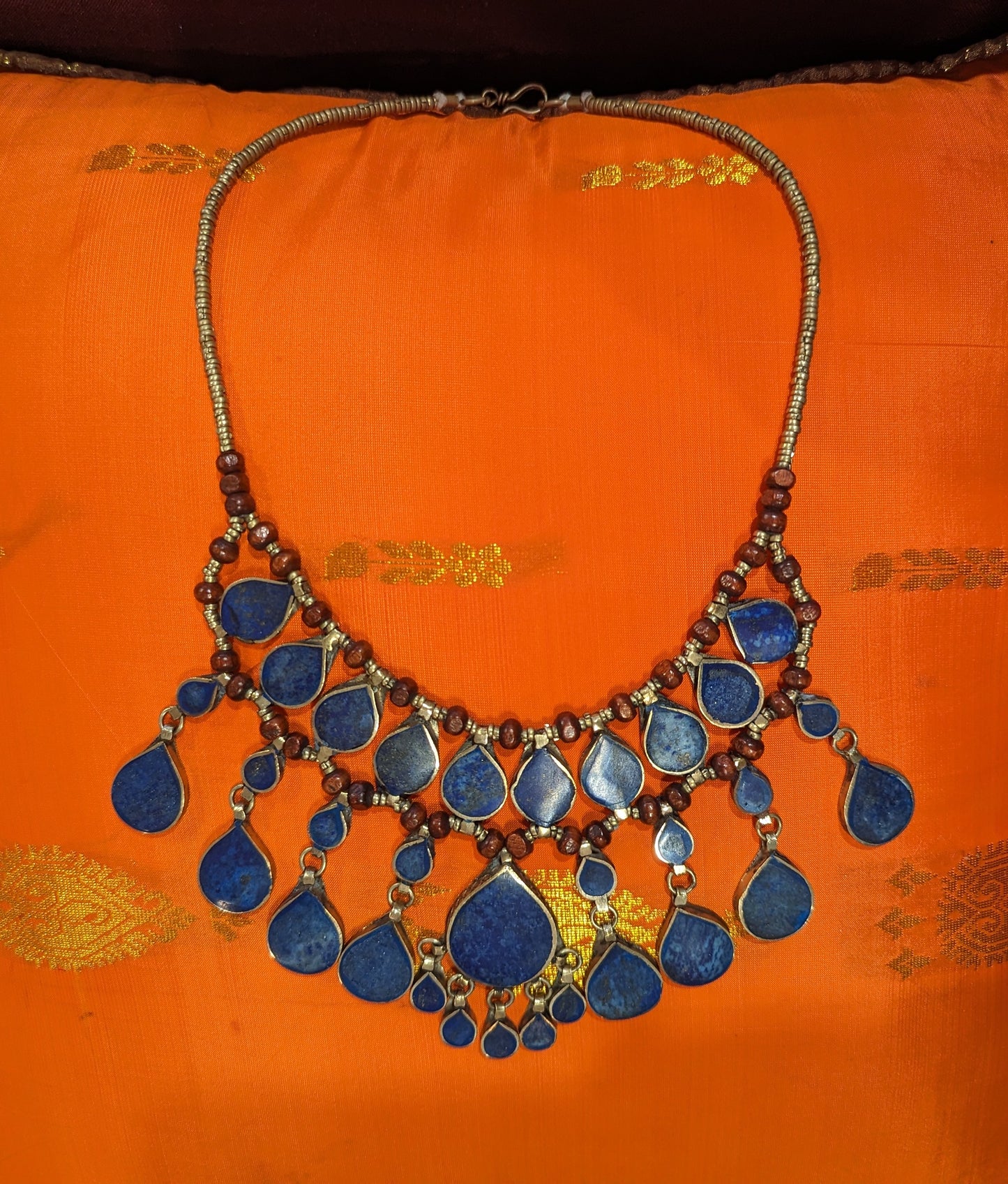 Lapis Tribal Necklace