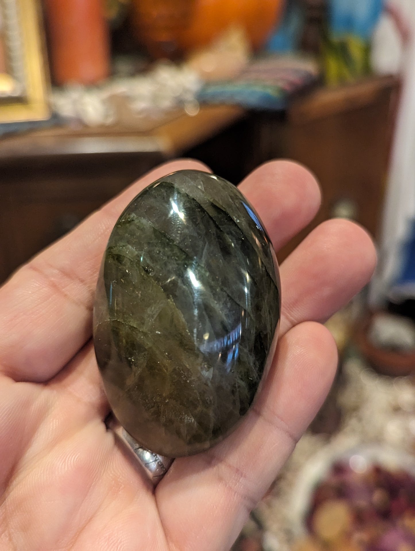 Green Hematoid Quartz