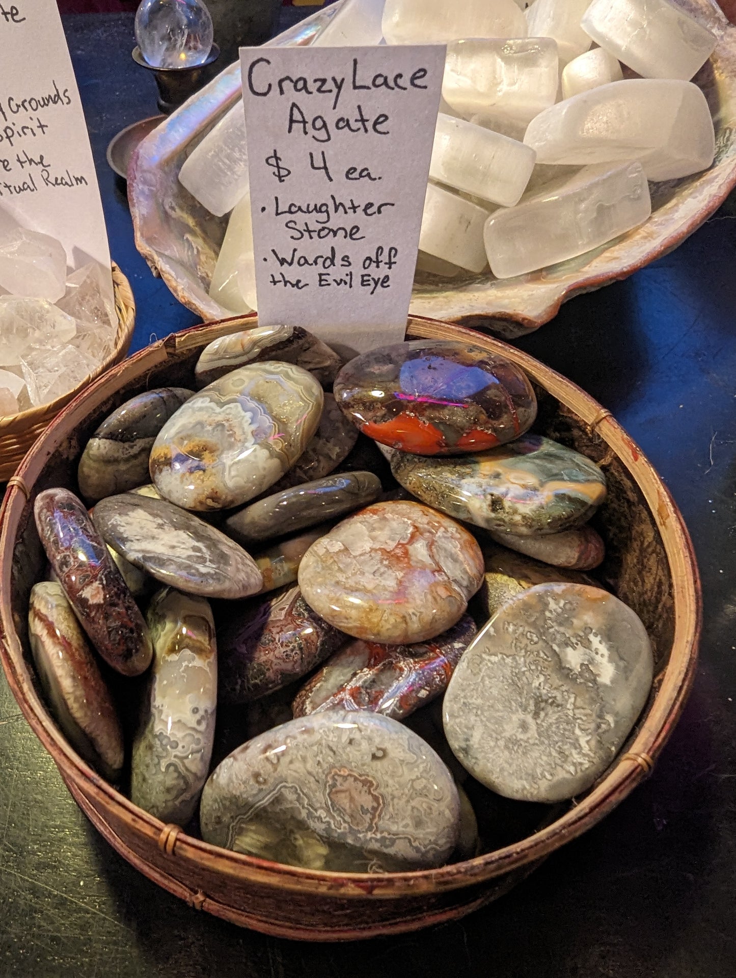 Crazy Lace Agate Flats