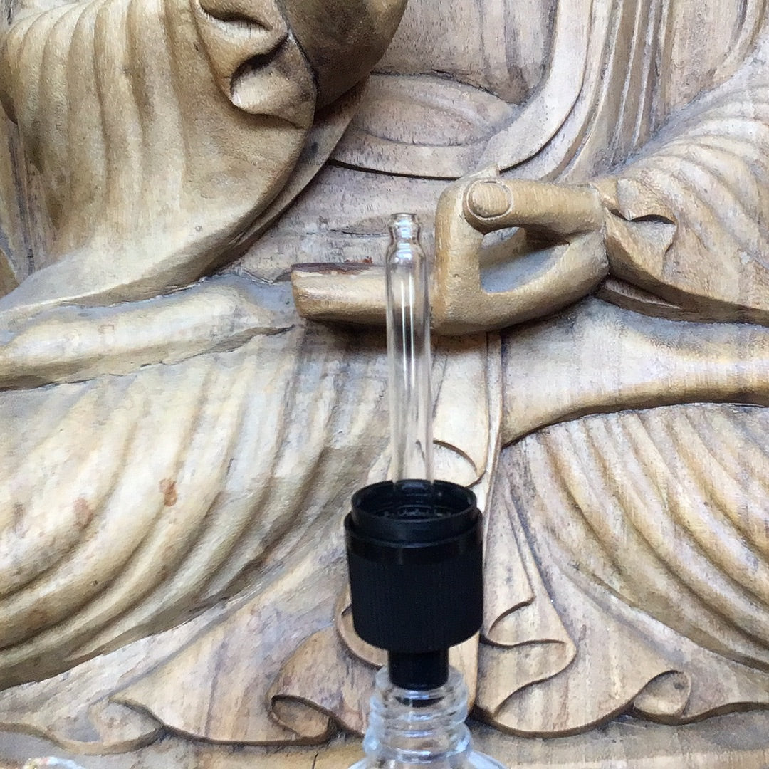 Glass Skull Dropper Bottle