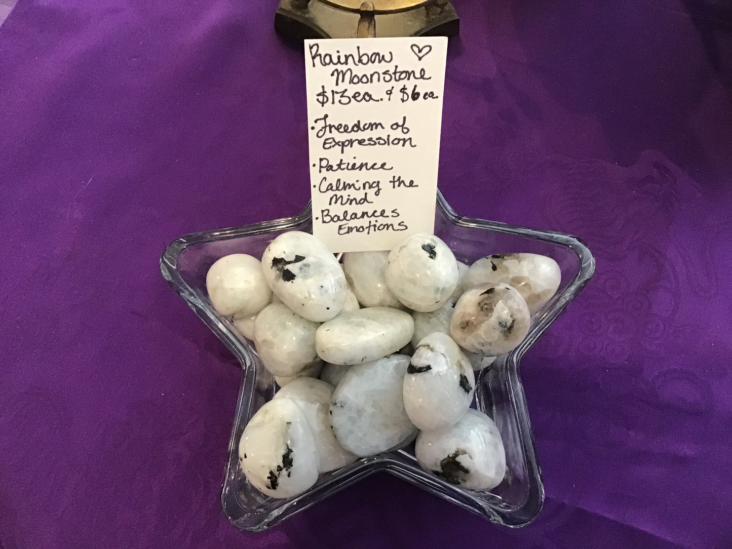 Rainbow Moonstone $6