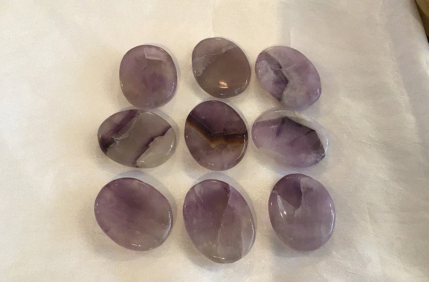 Amethyst Worry Stone