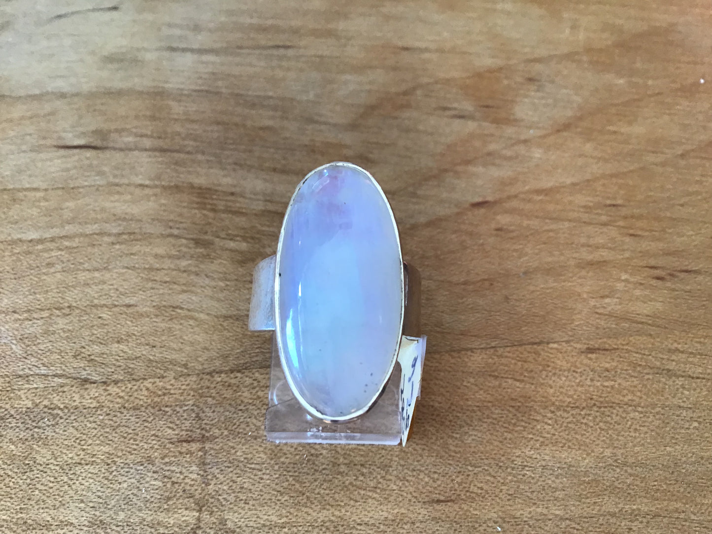 Rainbow Moonstone Ring $60