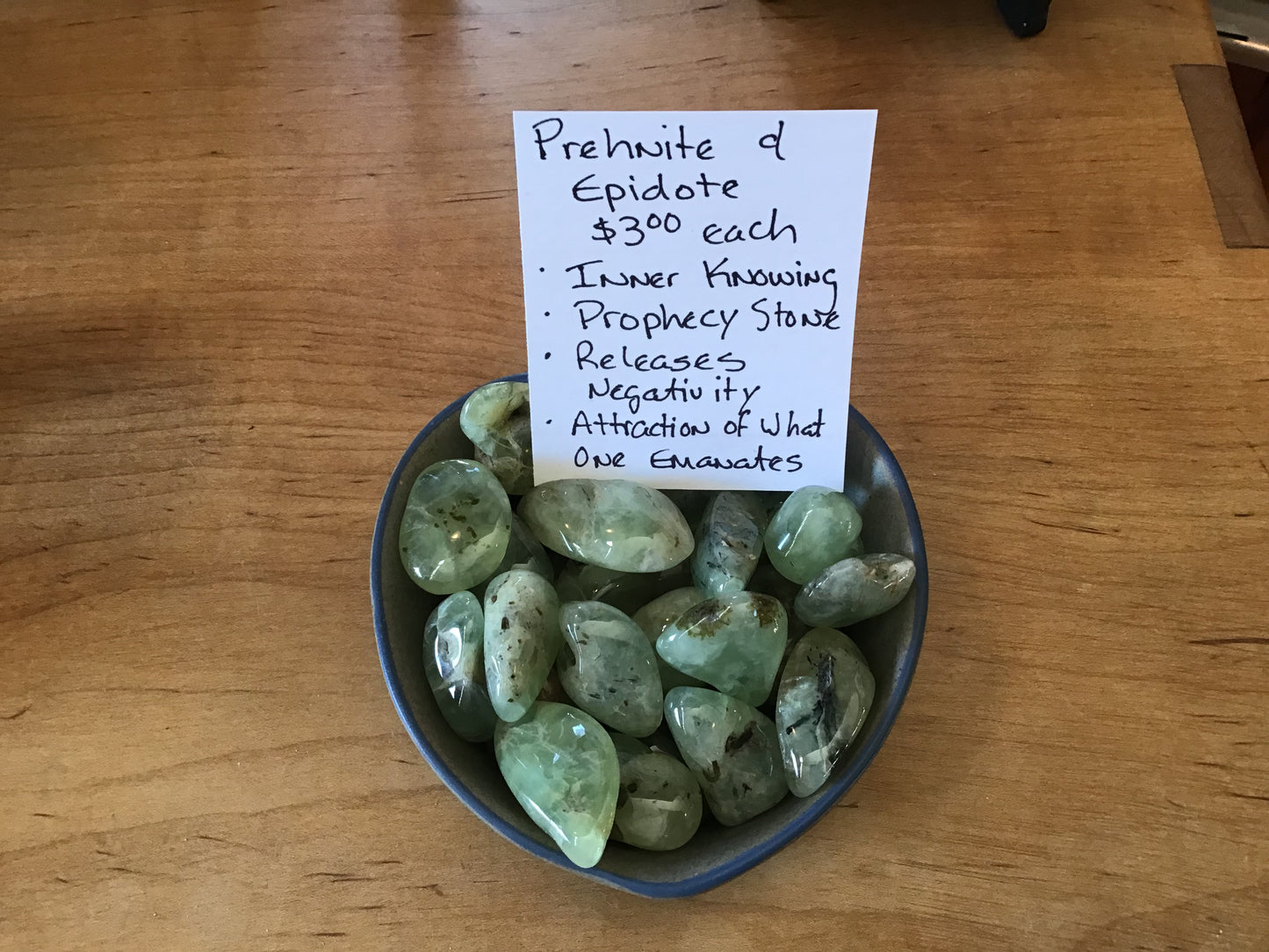 Prehnite with Epidote