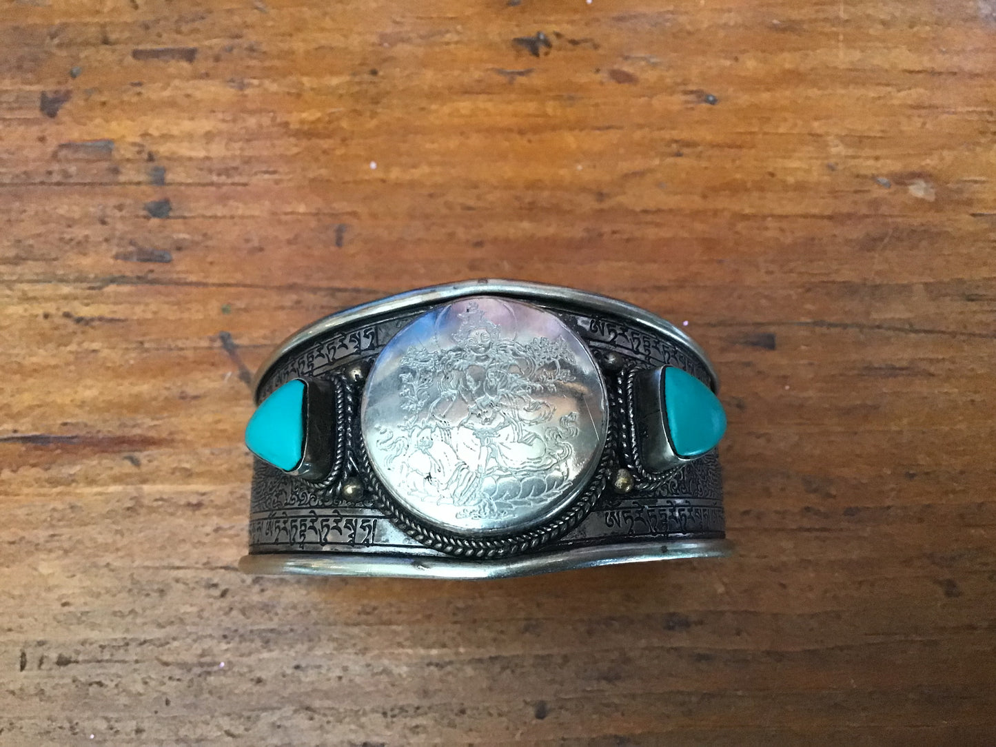 Silver Turquoise Bracelet
