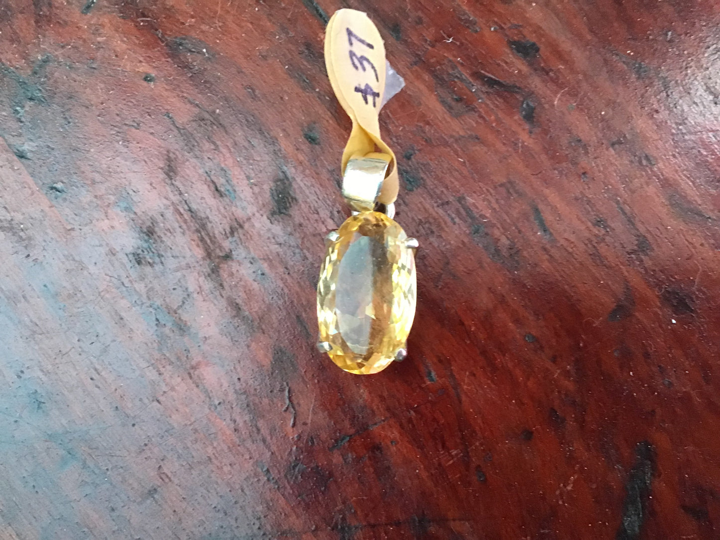 Citrine Pendant $37