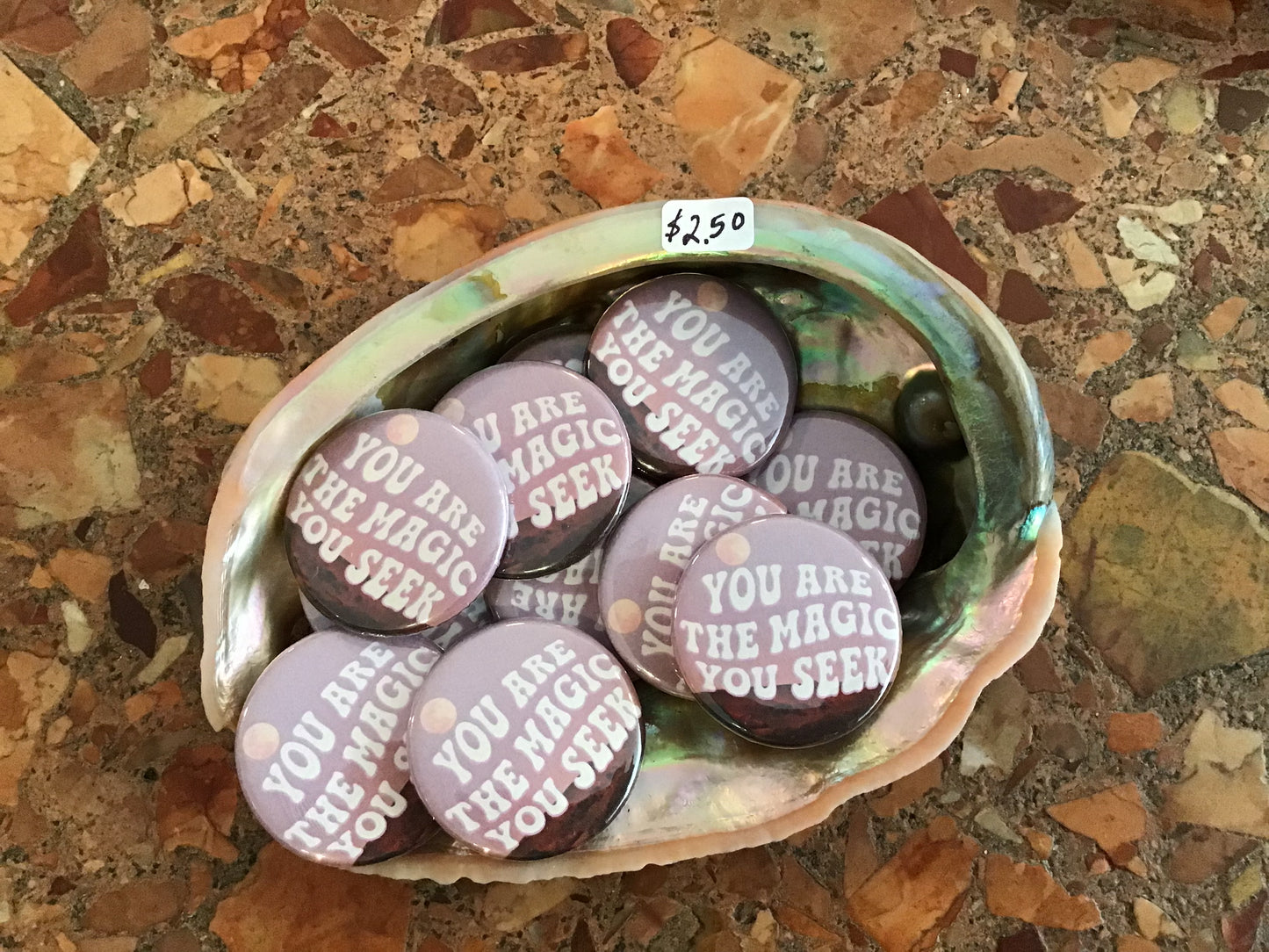 You are the Magic you Seek Button