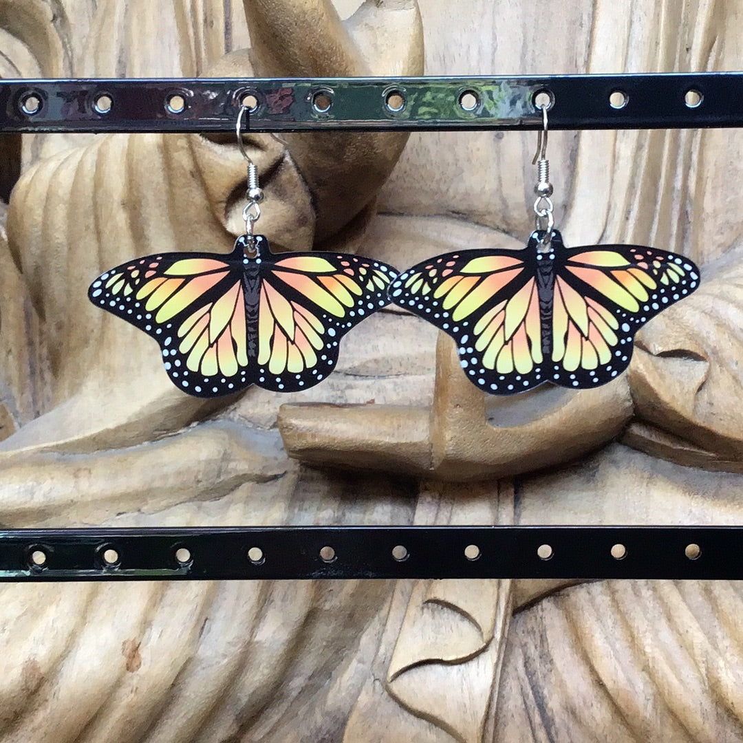 Monarch Butterfly Earrings