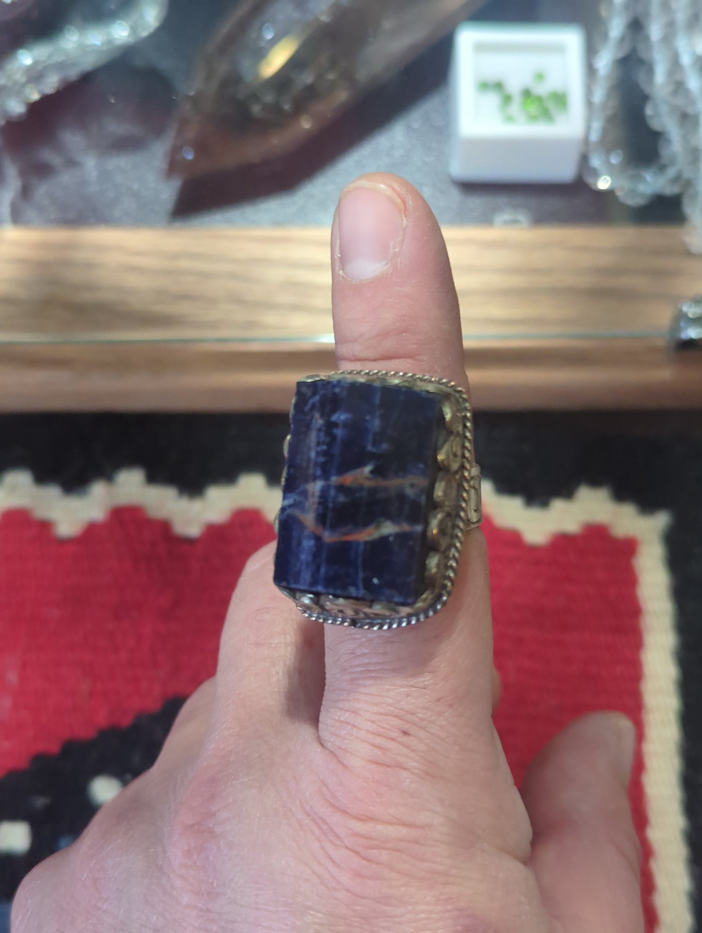 Sodalite Ring Adjustable