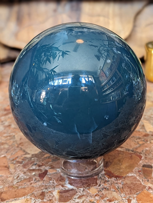 Blue Onyx Sphere
