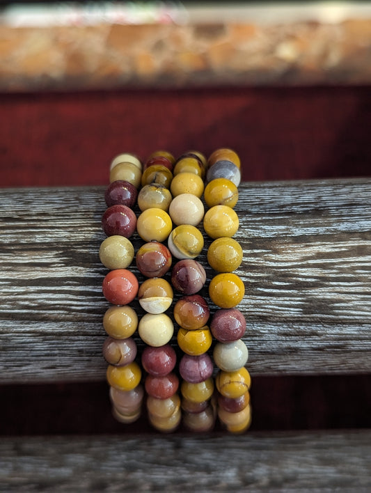 Mookaite Jasper Crystal Bracelets