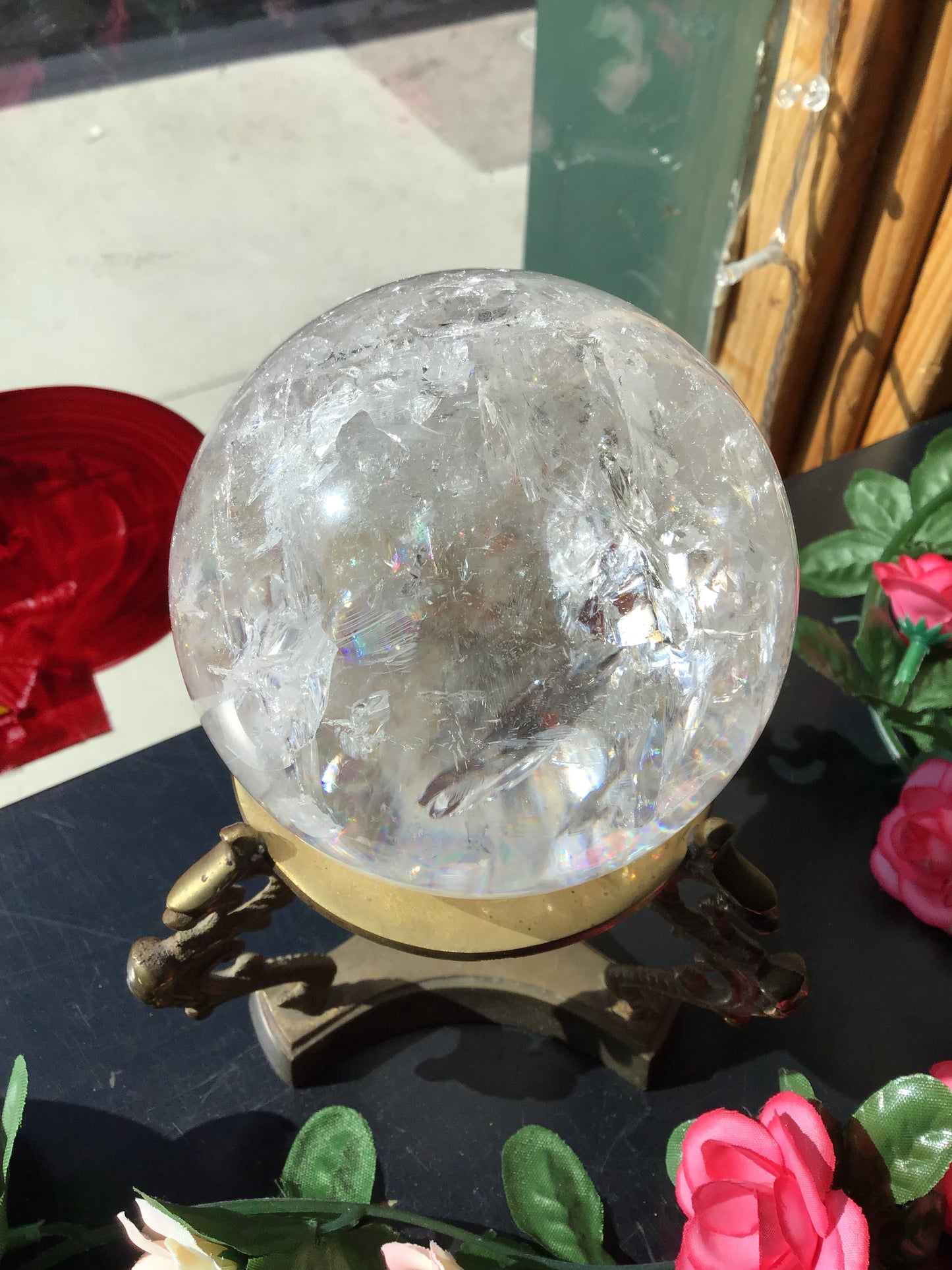 Clear Quartz Sphere $149