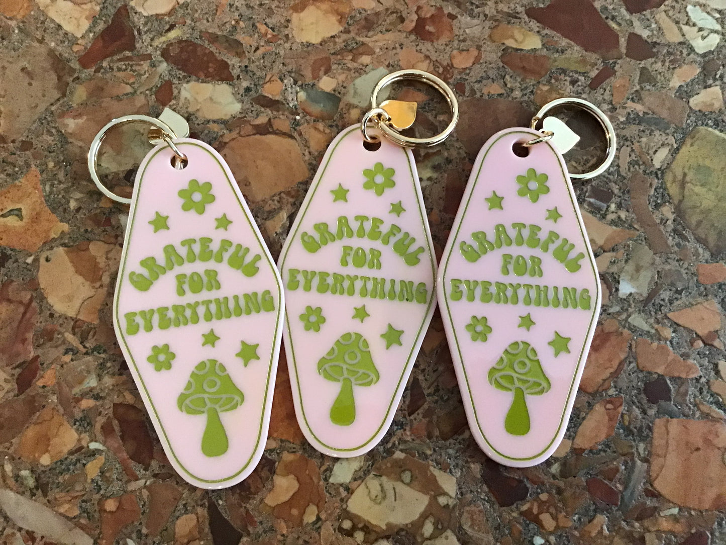 Grateful for Everything Keychain