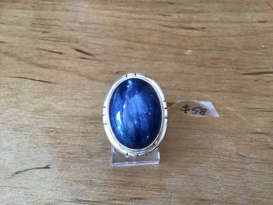 Blue Kyanite Ring