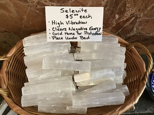 Selenite Bar $5
