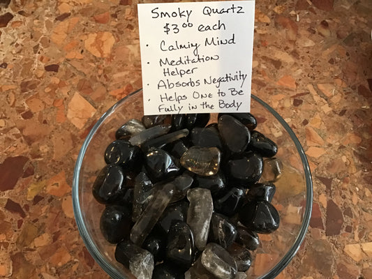 Smoky Quartz Tumbled