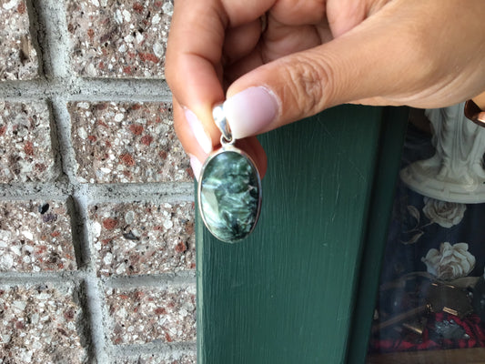 Seraphinite Pendant