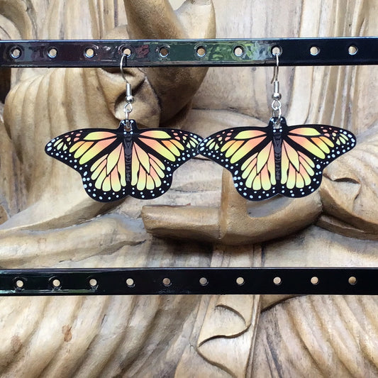 Monarch Butterfly Earrings