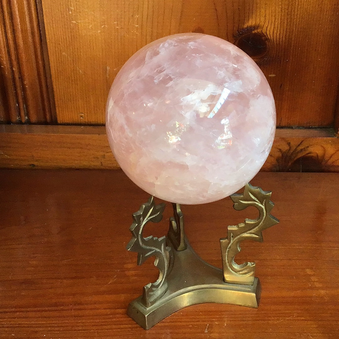 Rose Quartz Sphere $139