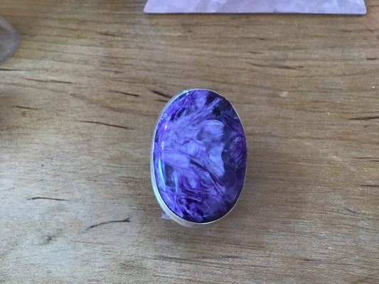 Charoite Ring