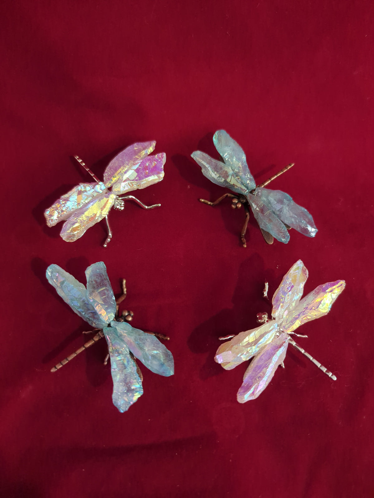 Aura Quartz Dragon Fly