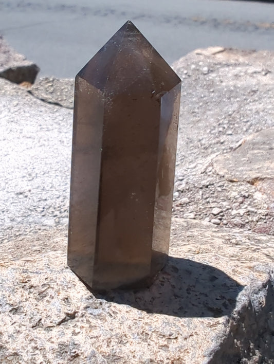 Smoky Quartz Polished Point 10