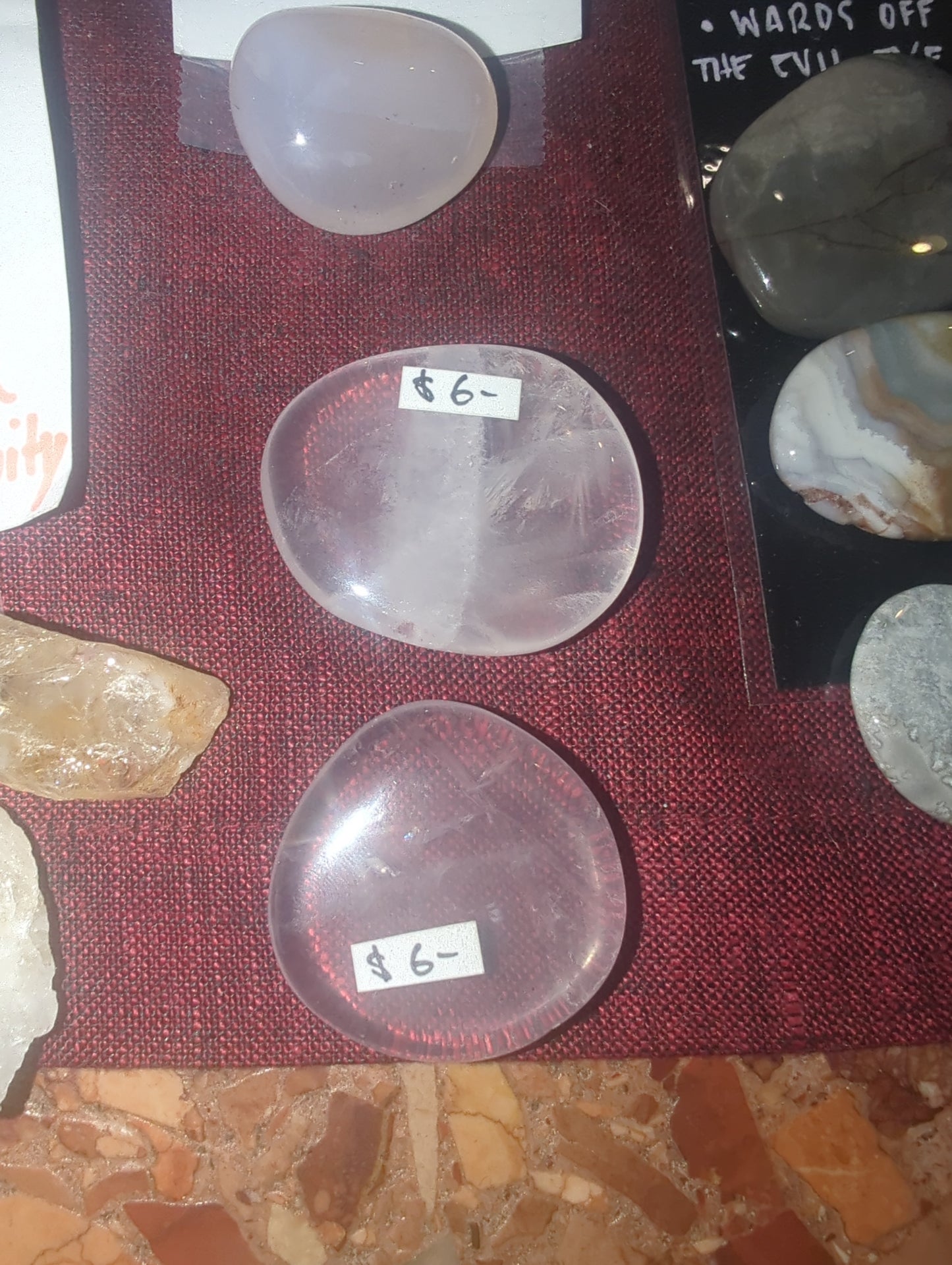 Rose Quartz Flat