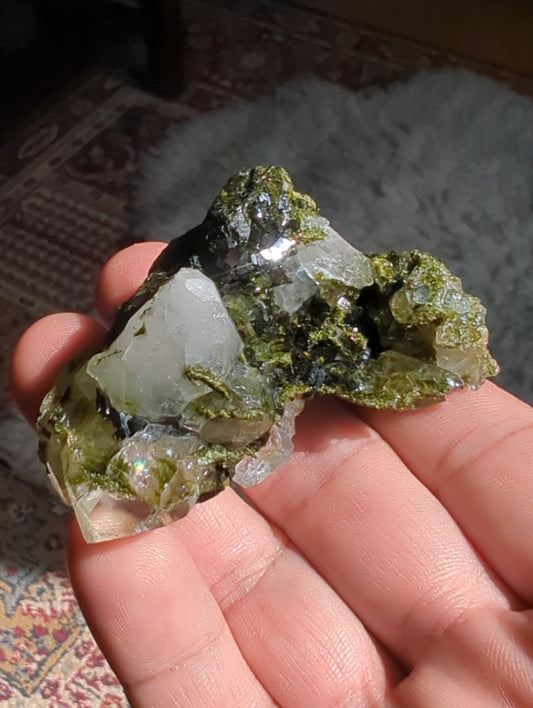 Epidote with Quartz